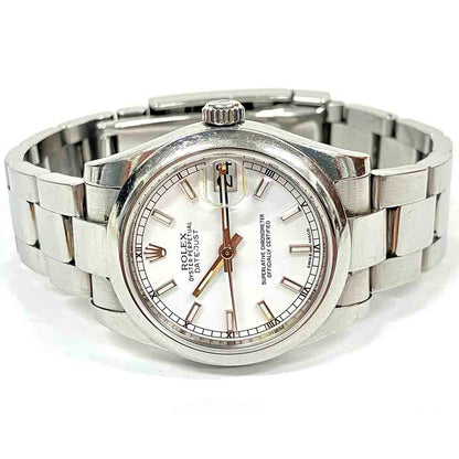 Rolex Datejust 31mm White Dial 178240