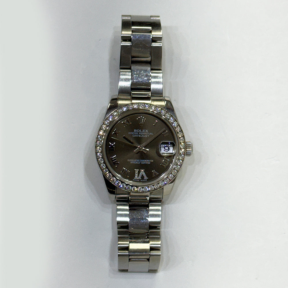 Rolex Datejust 31mm Bronze VI Diamond Dial 178384 (2011)