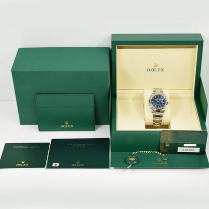 Rolex Datejust 36mm Blue Dial 126200 (2026)