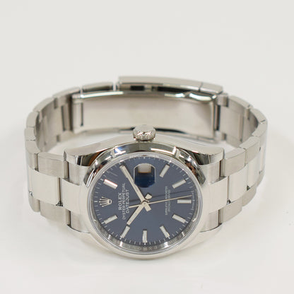 Rolex Datejust 36mm Blue Dial 126200 (2026)