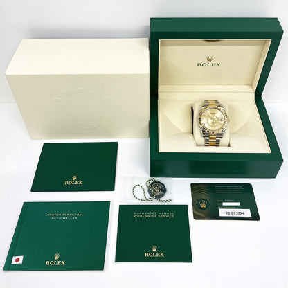 Rolex Sky-Dweller Oyster, 42mm Champagne Dial 336933