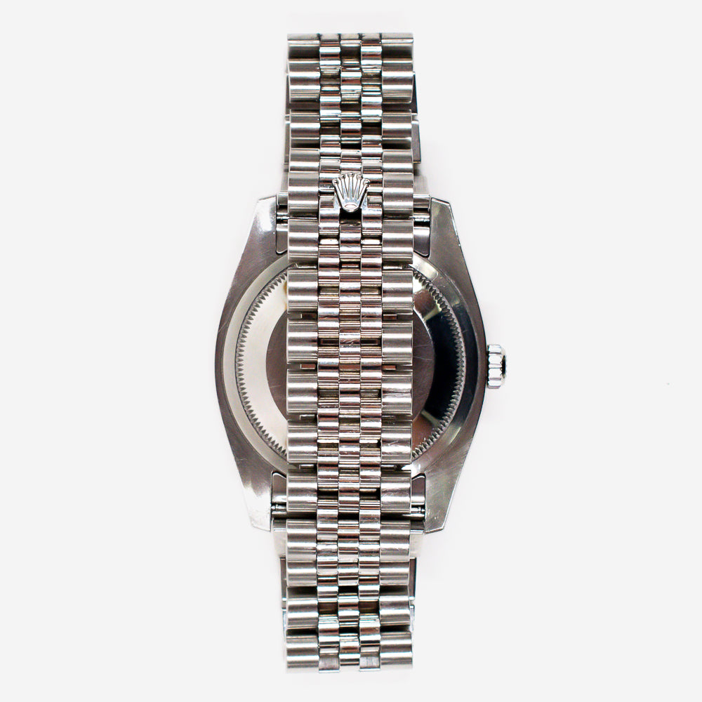 Rolex Datejust 36mm Silver Jubilee Diamond Dial  116234G (2009)