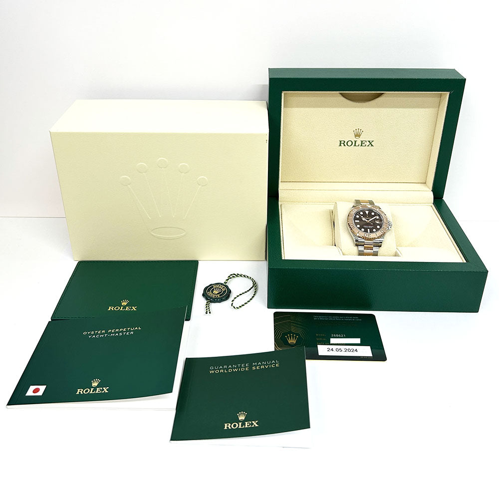 Rolex Yacht-Master 37mm Chocolate Dial 268621