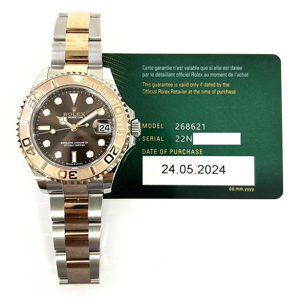 Rolex Yacht-Master 37mm Chocolate Dial 268621