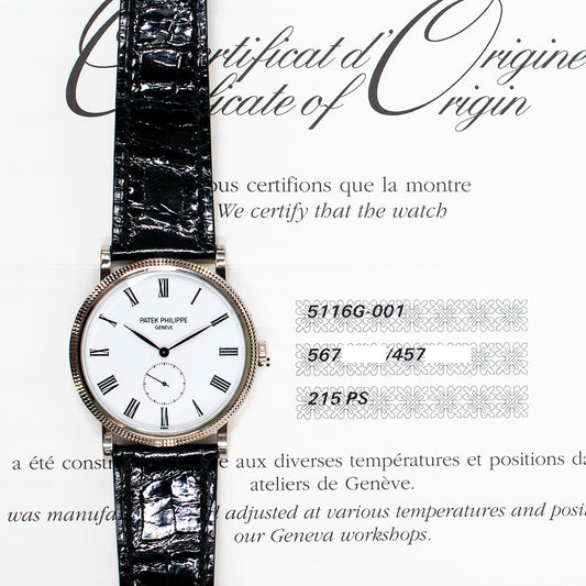 Patek Philippe 5116G-001 (2013)