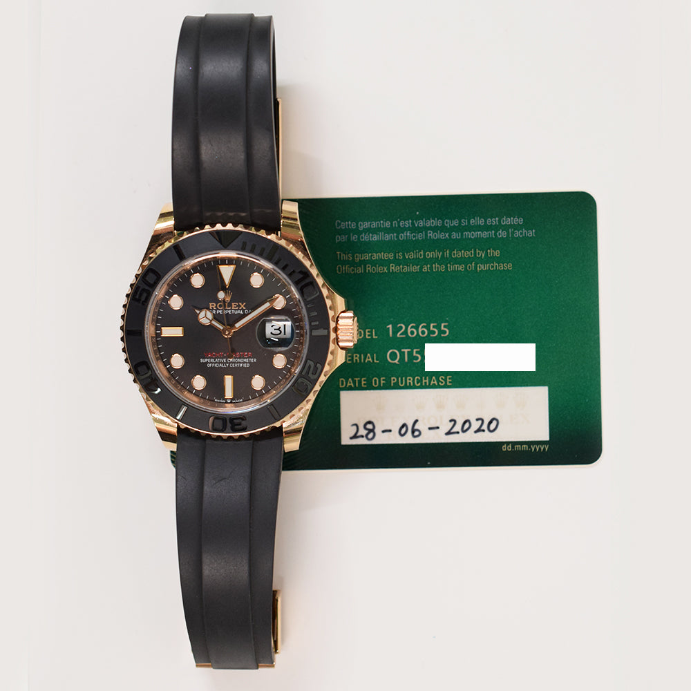 Rolex Yacht-Master 40mm Black Dial 126655 (2020)