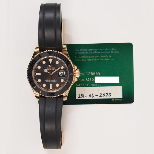 Rolex Yacht-Master 40mm Black Dial 126655 (2020)