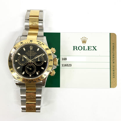 Rolex Daytona Black Dial 116523