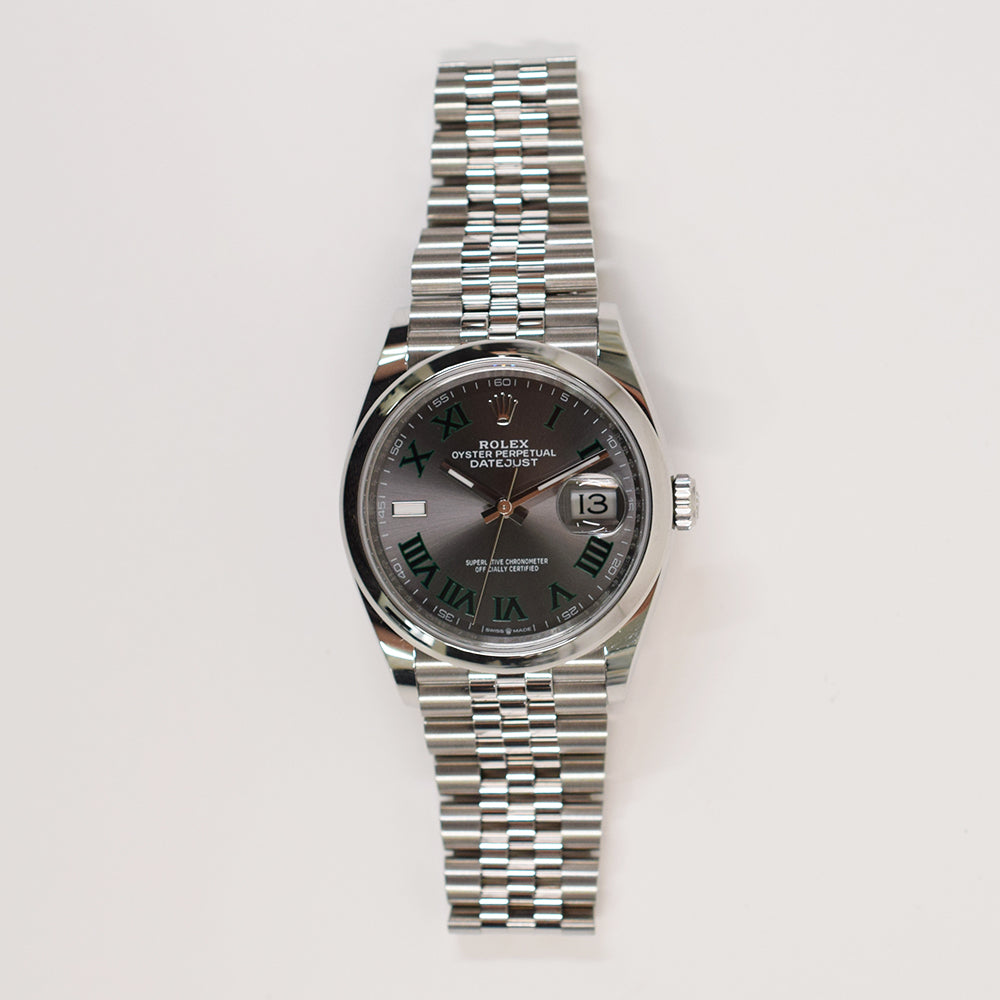 Rolex Datejust 36mm Wimbledon Dial 126200 (2025)