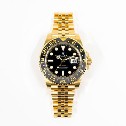 Rolex GMT-Master II Yellow Gold Black Dial 126718GRNR (2024)
