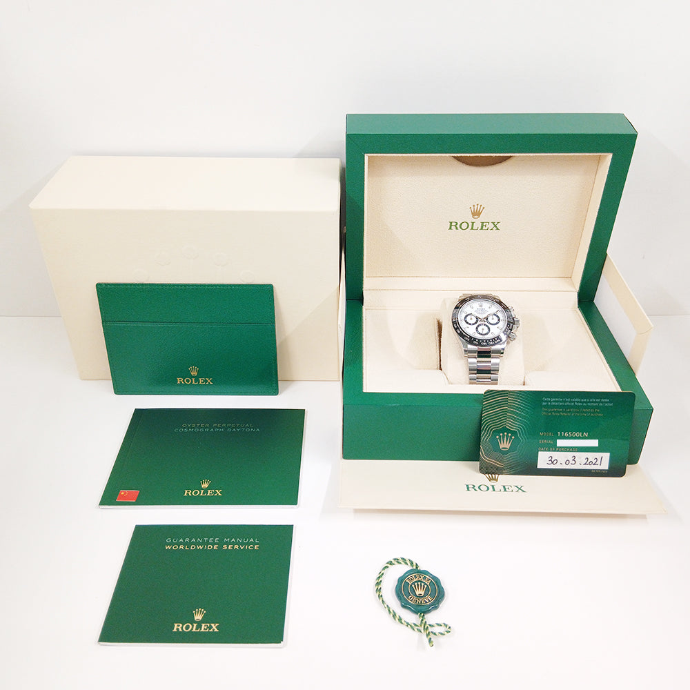 Rolex Daytona White Dial 116500LN (2021)