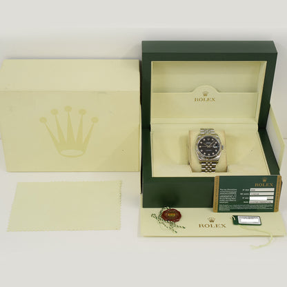 Rolex Datejust 36mm Black Diamond Dial  116234G (2011)
