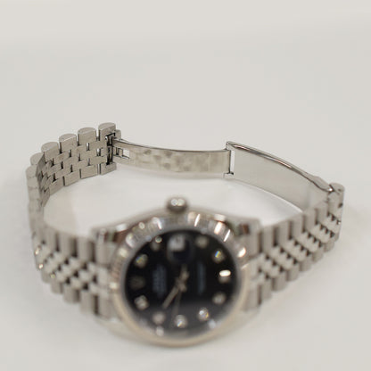 Rolex Datejust 36mm Black Diamond Dial  116234G (2011)