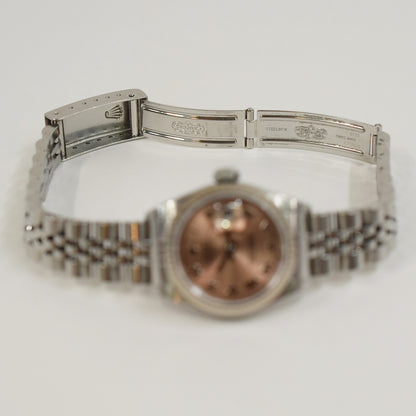 Rolex Datejust 26mm Pink Roman Dial 79174 (2005)
