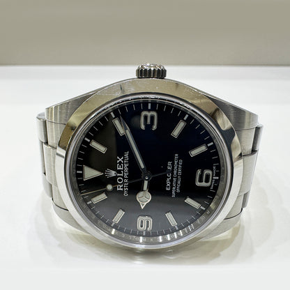 Rolex Explorer 39mm Black Dial 214270 (2020)