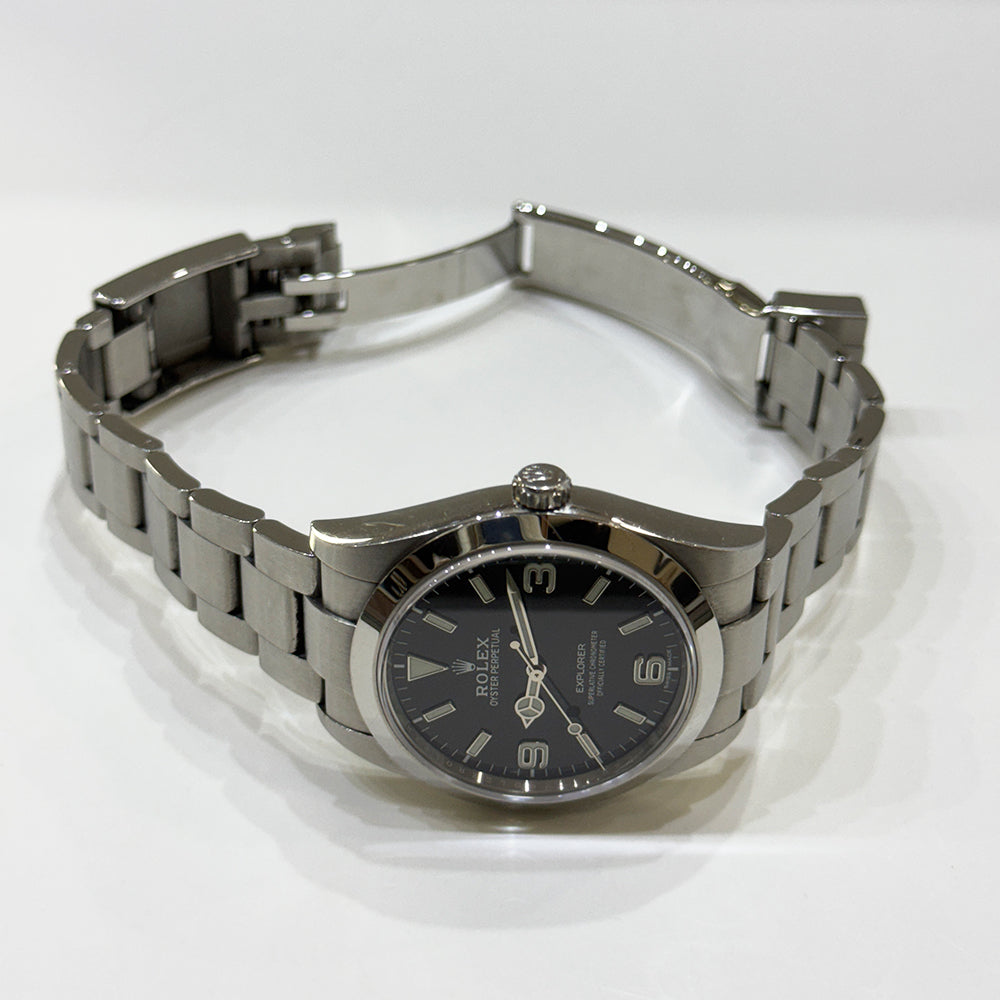 Rolex Explorer 39mm Black Dial 214270 (2020)