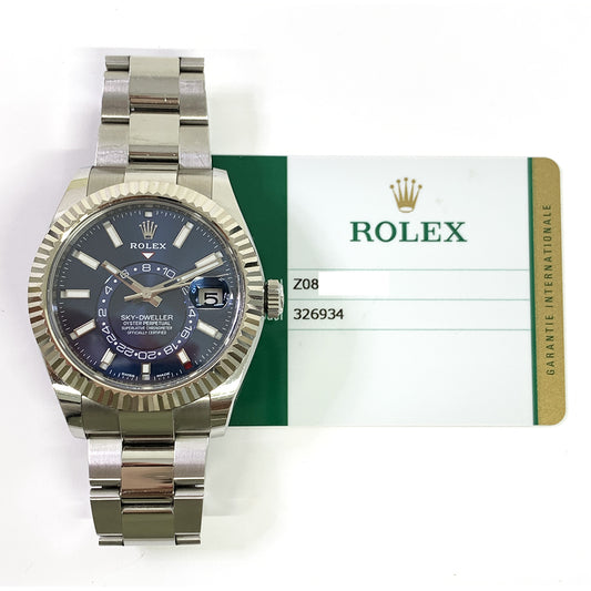 Rolex Sky-Dweller Oyster, 42mm Blue Dial 326934