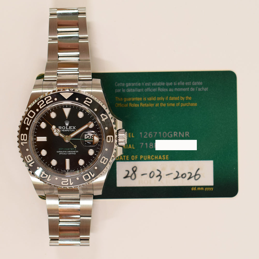 Rolex GMT-Master II Bruce Wayne Dial 126710GRNR (2026)
