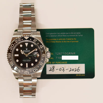 Rolex GMT-Master II Bruce Wayne Dial 126710GRNR (2026)