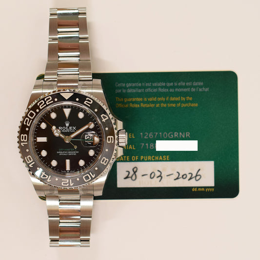 Rolex GMT-Master II Bruce Wayne Dial 126710GRNR (2026)