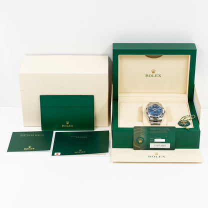 Rolex Datejust 41mm Blue Roman Dial 126300 (2023)