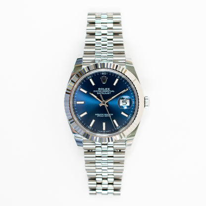 Rolex Datejust 41mm Blue Dial 126334 (2024)