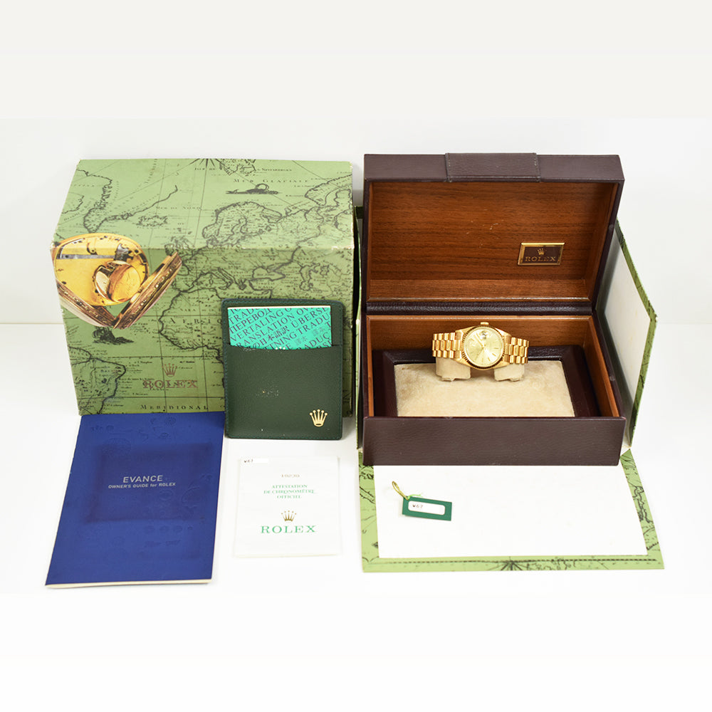 Rolex Day-Date 36mm Champagne Dial 18238 (1997)