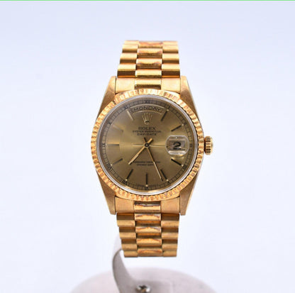 Rolex Day-Date 36mm Champagne Dial 18238 (1997)