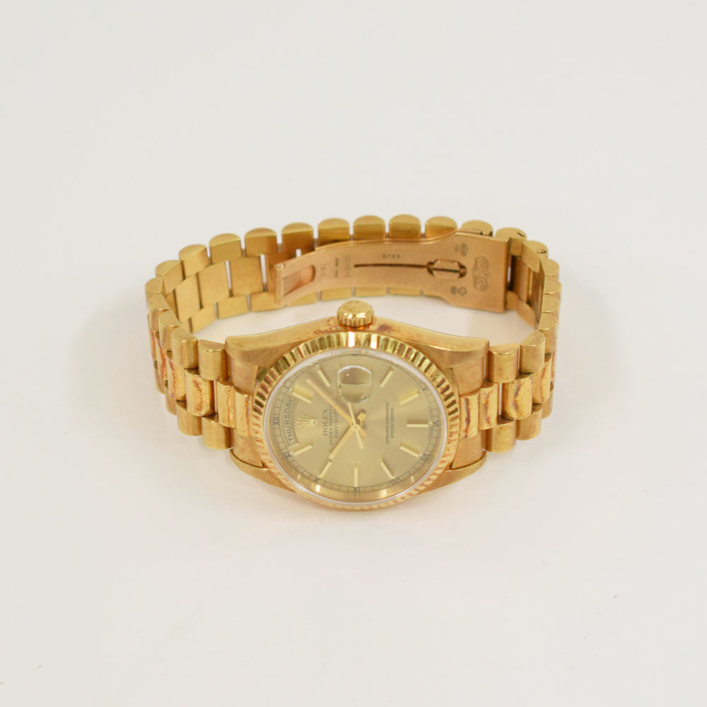 Rolex Day-Date 36mm Champagne Dial 18238 (1997)