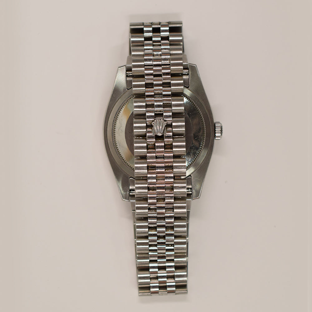 Rolex Datejust 36mm Green Roman Dial 116234 (2009)