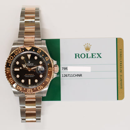 Rolex GMT-Master II "Root Beer" Dial 126711CHNR (2019)