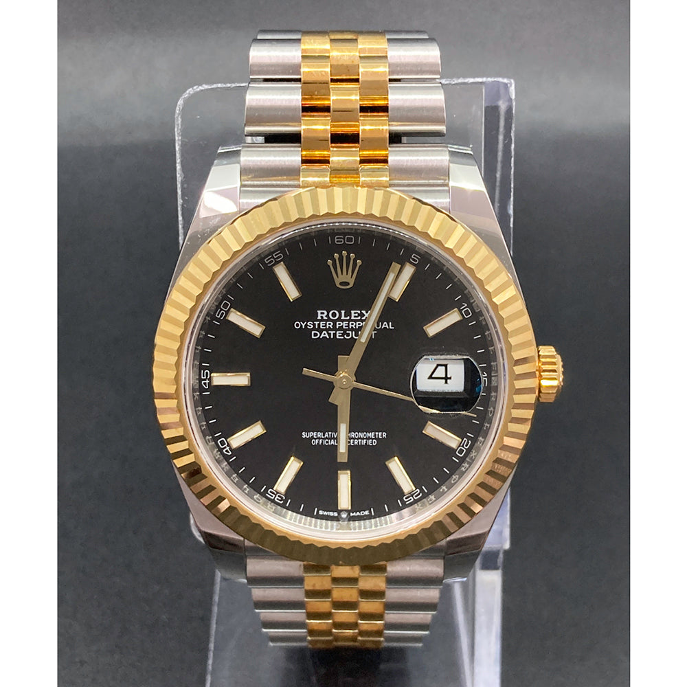 Rolex Datejust 41mm Black Dial Jubilee 126333 (2019)