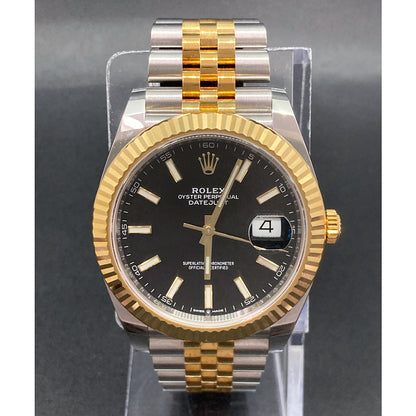 Rolex Datejust 41mm Black Dial Jubilee 126333 (2019)