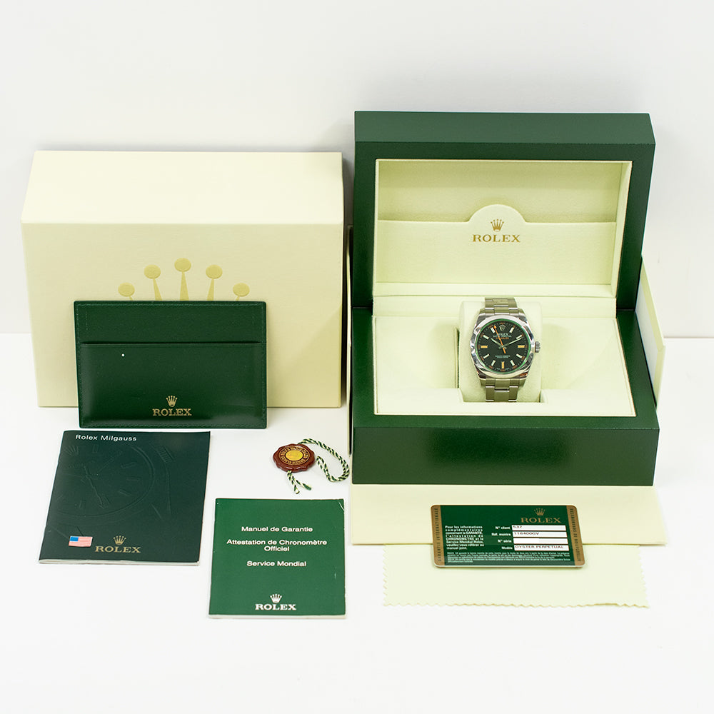 Rolex Milgauss Black Dial 116400GV (2011)