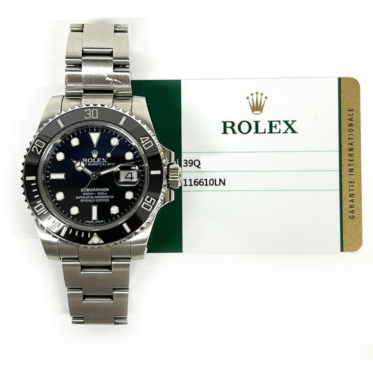 Rolex Submariner Date Black Dial 116610LN