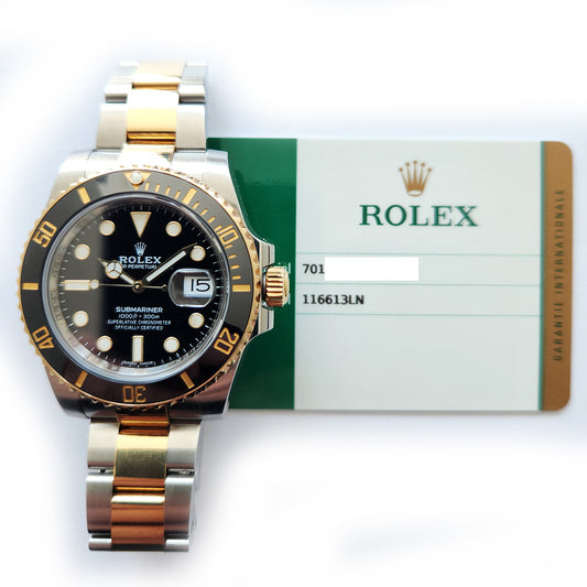 Rolex Submariner Date Black Dial 116613LN