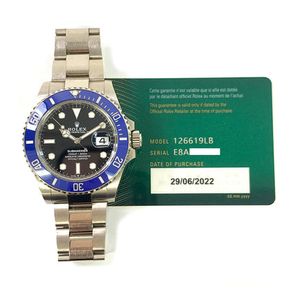 Rolex Submariner Date Black Dial 126619LB