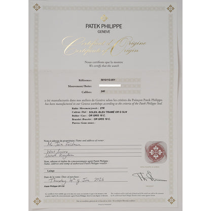 Patek Philippe 5810/1G-001 (2026)