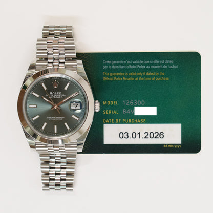Rolex Datejust 41mm Mint Green Dial 126300 (2026)