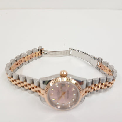 Rolex Datejust 26mm Pink Diamond Dial 179171G (2009)