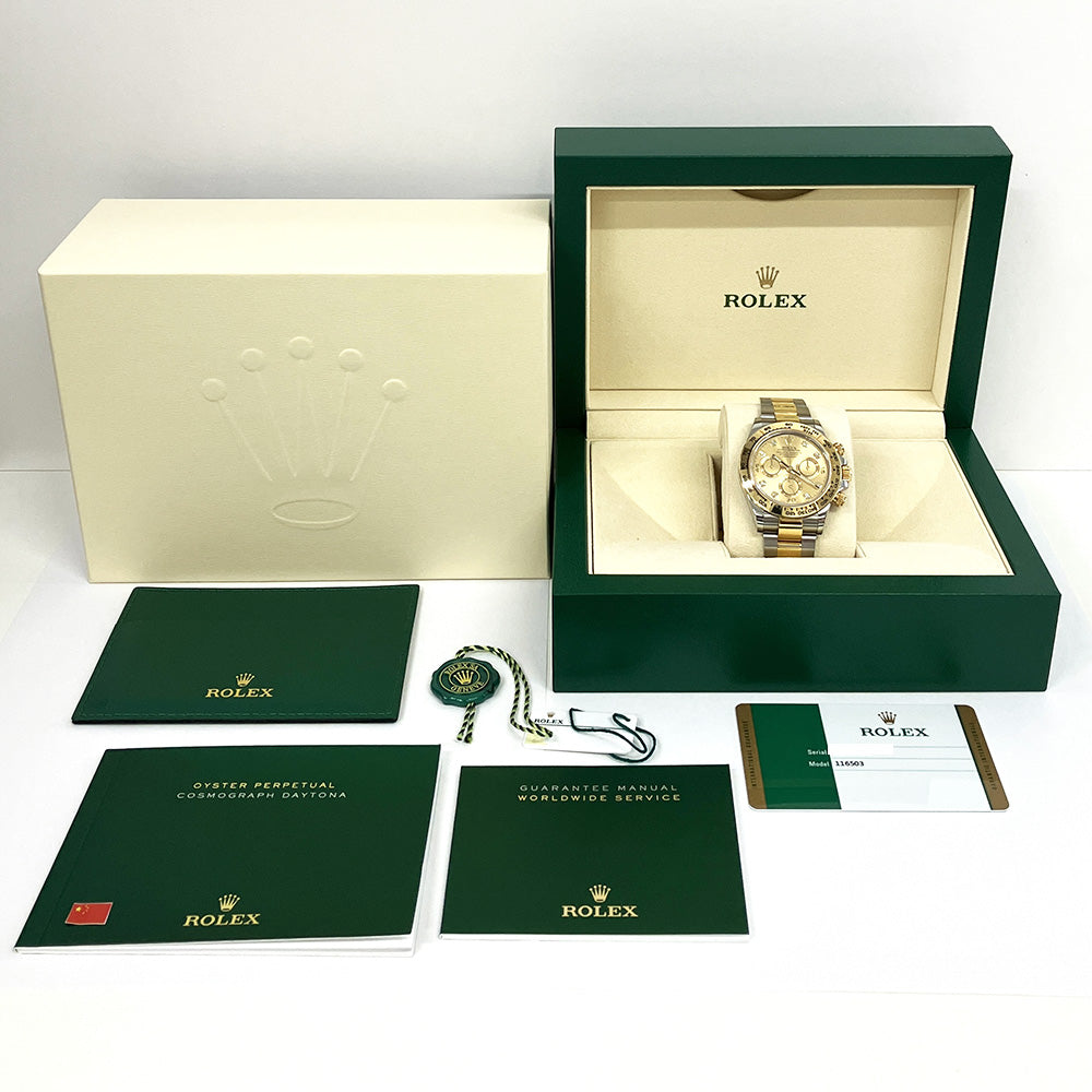 Rolex Daytona Champagne Diamond Dial 116503