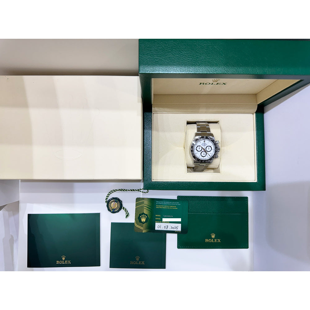 Rolex Daytona White Dial 126500LN (2025)