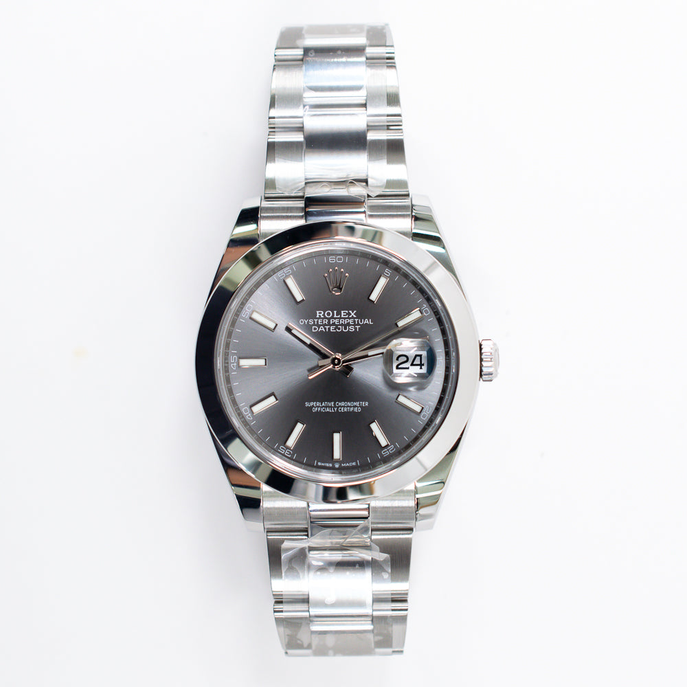 Rolex Datejust 41mm Slate Dial 126300 (2023)