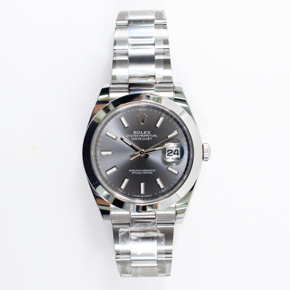 Rolex Datejust 41mm Slate Dial 126300 (2023)