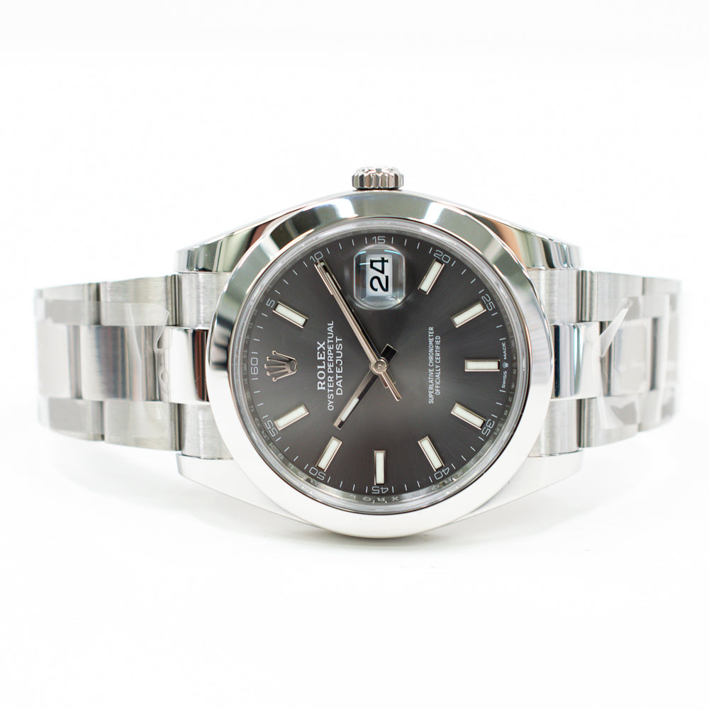 Rolex Datejust 41mm Slate Dial 126300 (2023)