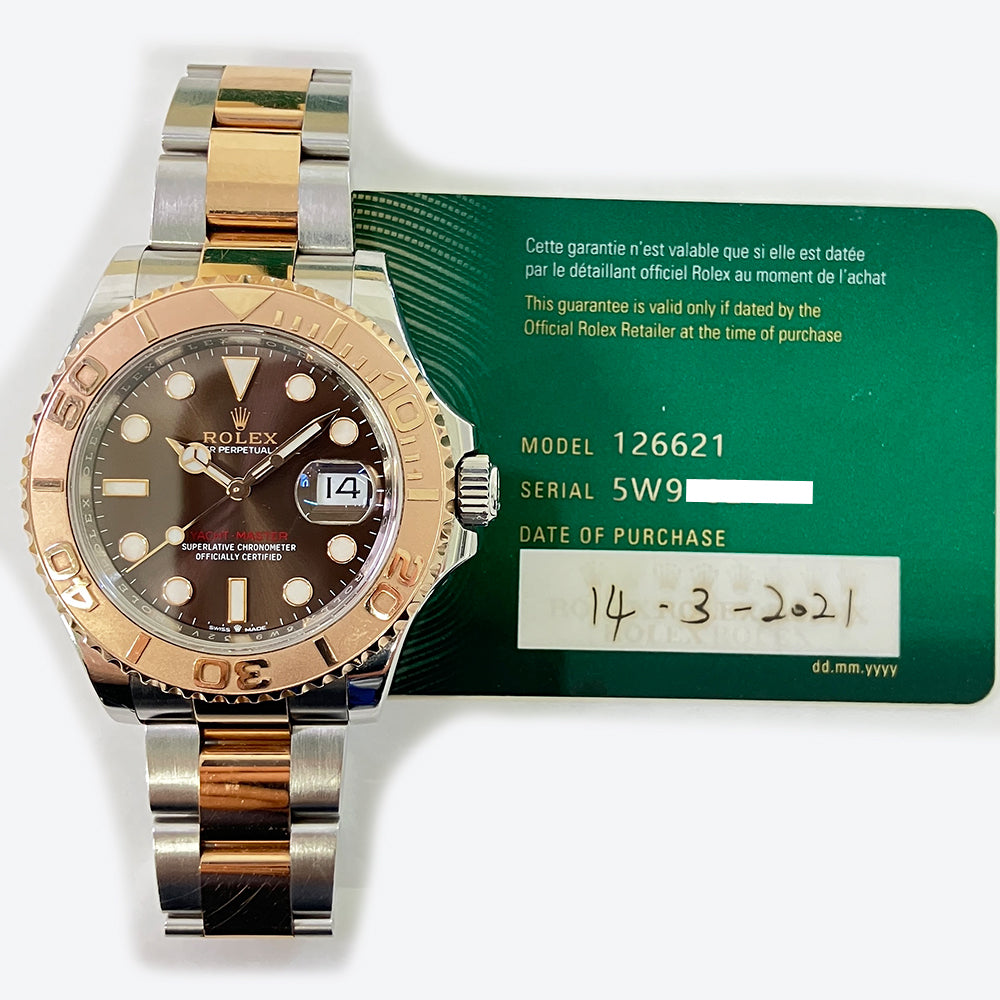 Rolex Yacht-Master 40mm Chocolate Dial 126621