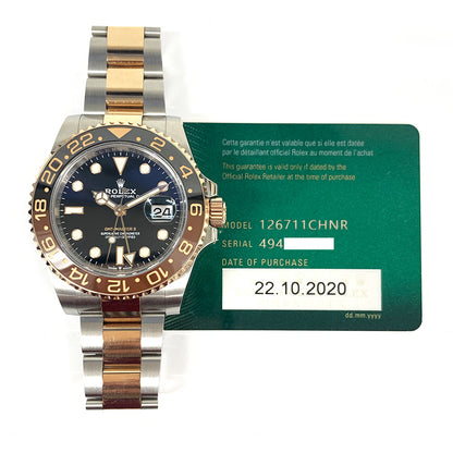 Rolex GMT-Master II Root Beer 126711CHNR