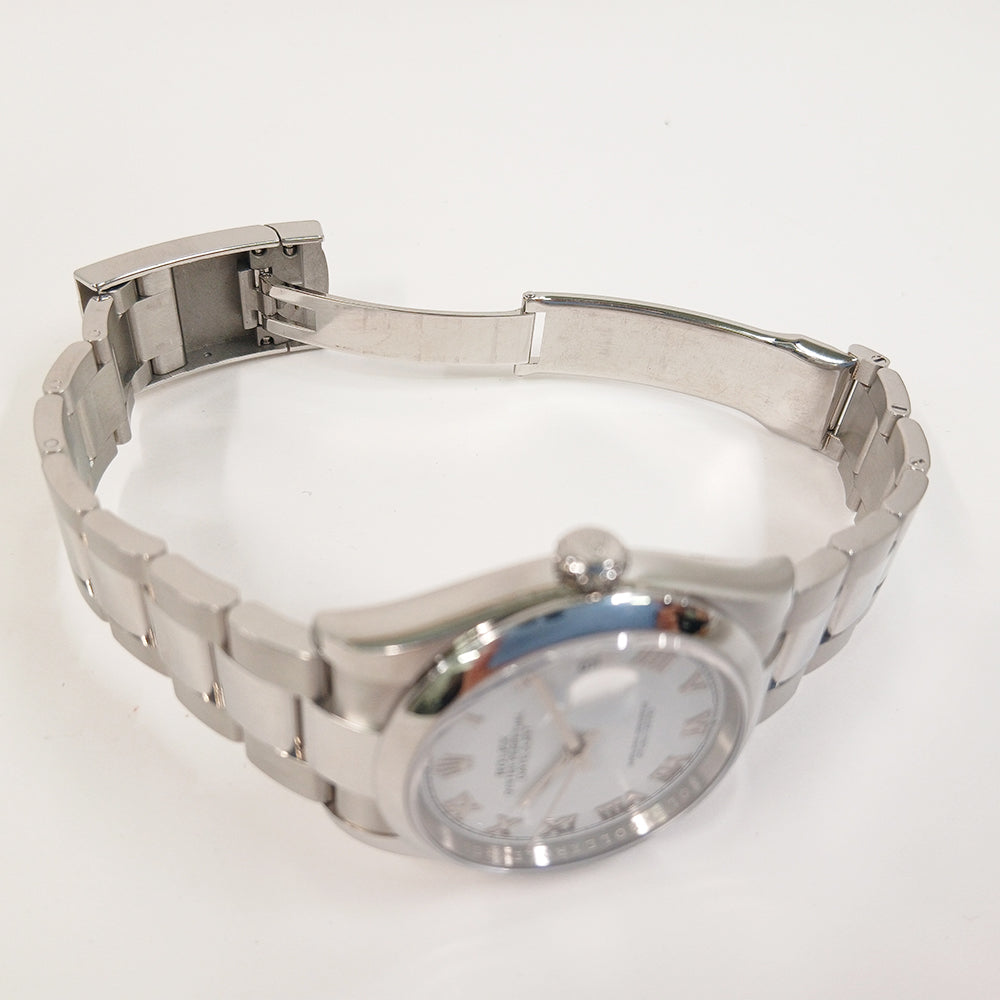 Rolex Datejust 36mm White Roman Dial 126200 (2021)