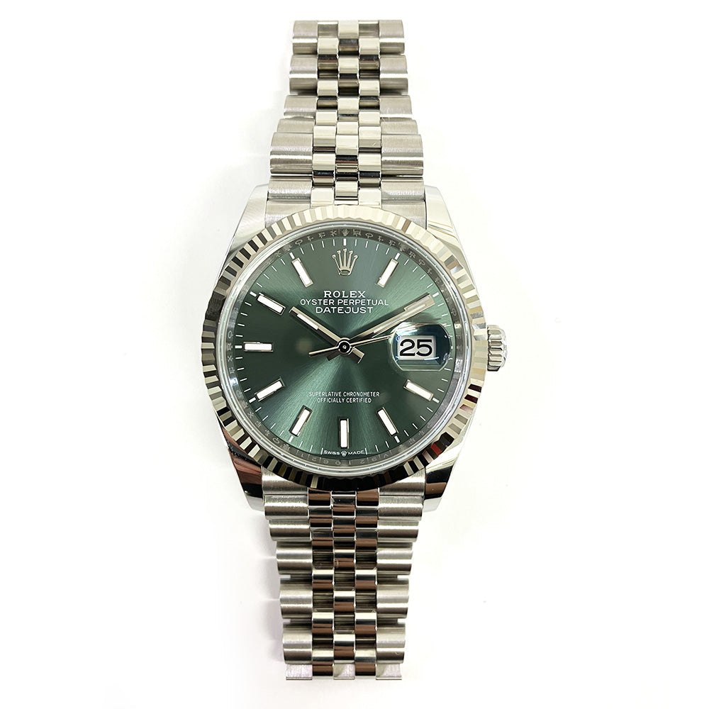 Rolex Datejust 36mm Green Dial 126234