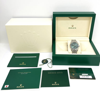 Rolex Datejust 36mm Green Dial 126234